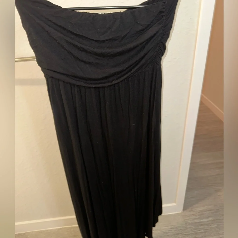 Charlotte Russe Cotton High Low Tube Dress